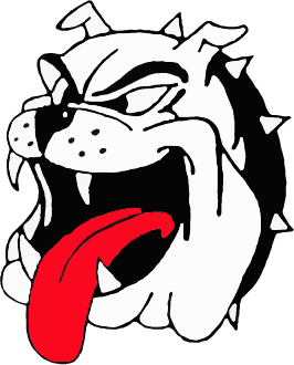 Bulldog Logo Linked to District Homepage
