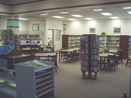 Celina Intermediate School Media Center.