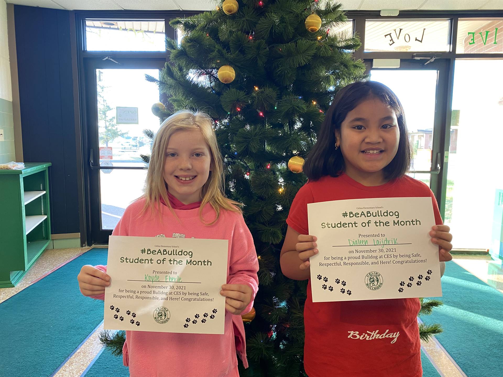 December Bulldogs of the Month