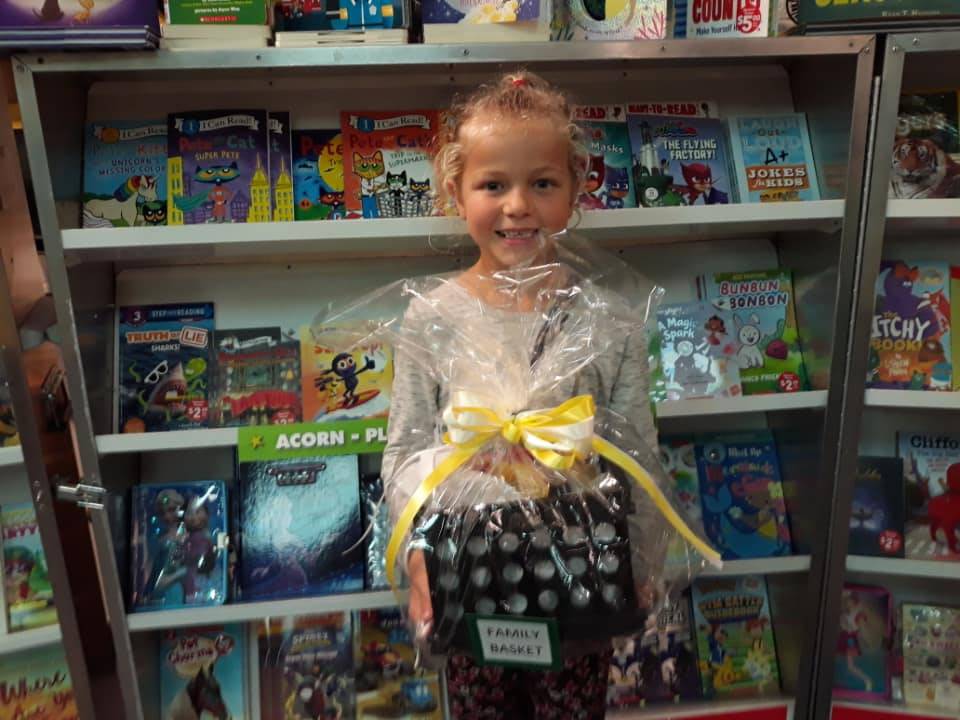 Book Fair Family Basket Winner