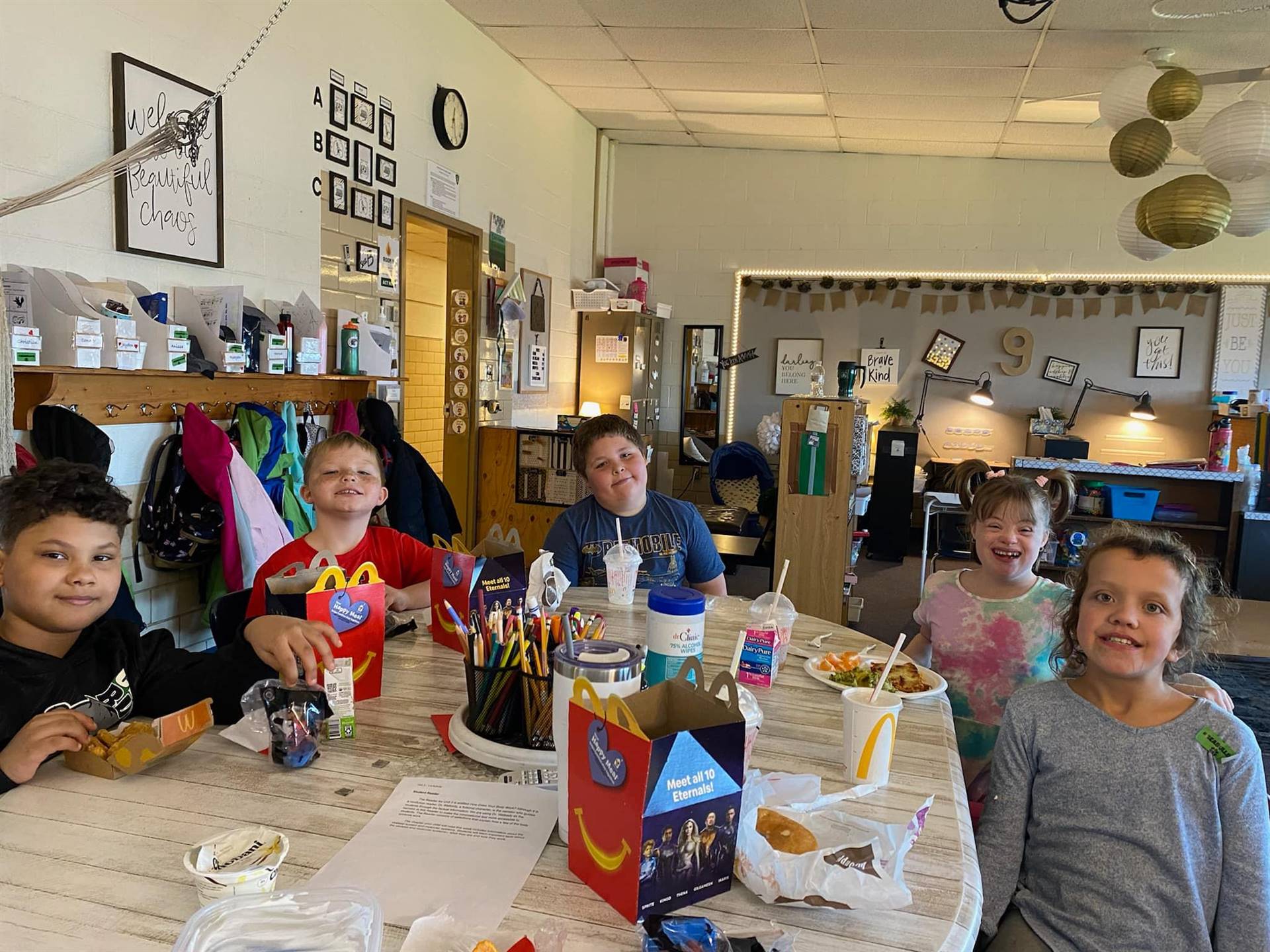 Mrs. Weigel&#39;s class earned rewards from their Class Store!