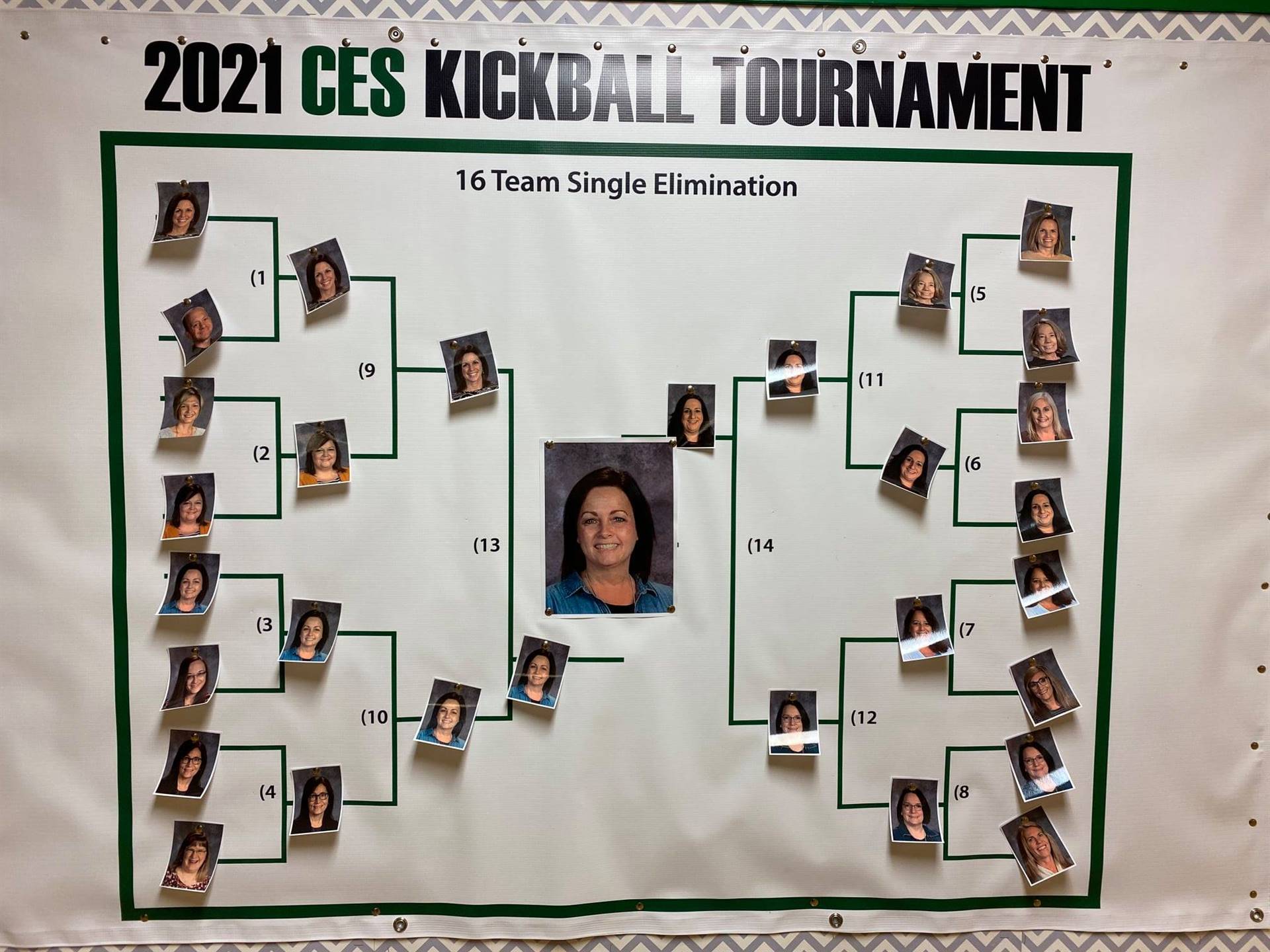 2021 CES Kickball Tournament Bracket