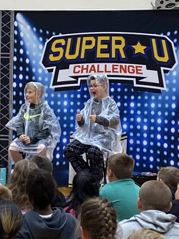 Super U Challenge assembly for Red Ribbon Week