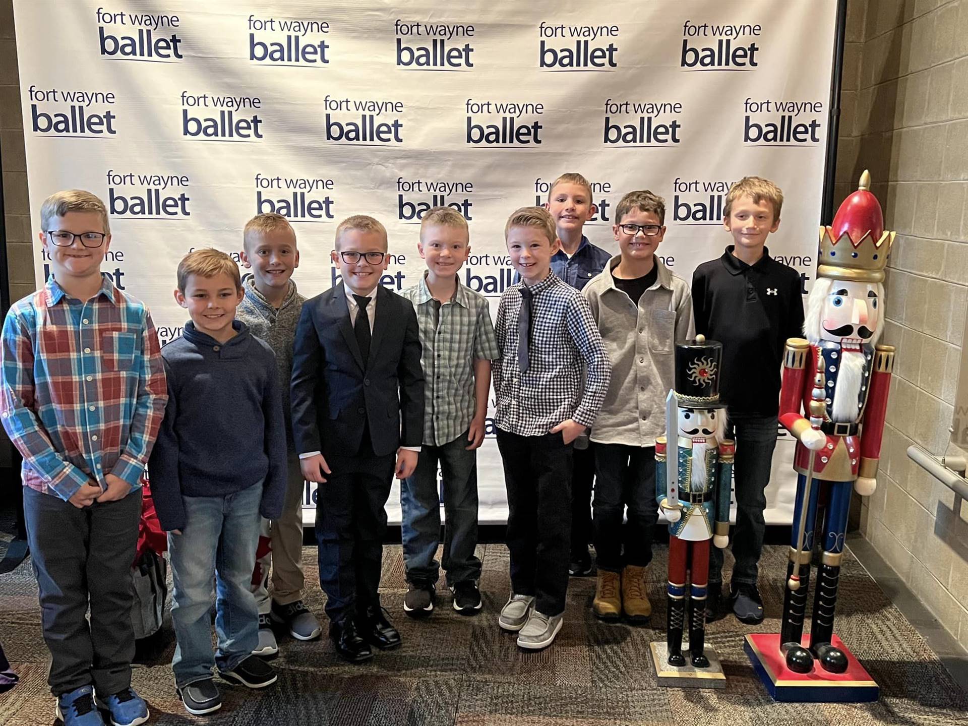 3rd grade field trip to the Nutcracker in Ft. Wayne