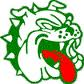 Celina Bulldog logo.